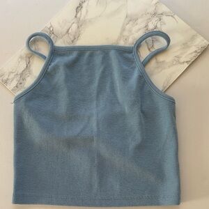 Forever 21 Light Blue Knit Camisole